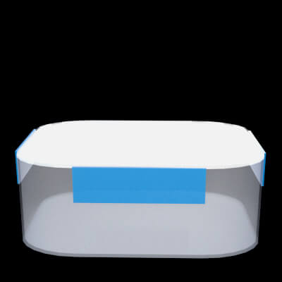 Glass Box for Freezer
