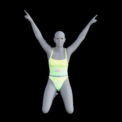 Gymnast Outfit for Genesis 9