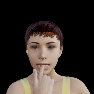 Hand Poses for G8F Pack02