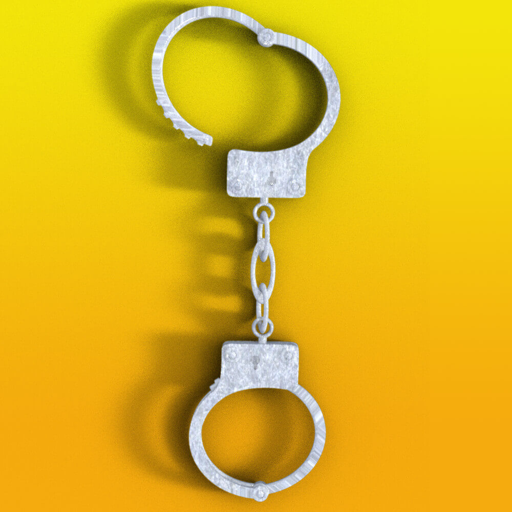 Handcuffs for G9M Daz Content by DoroThee237