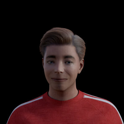 Leo &ndash Young Boy Head Morph for G8M