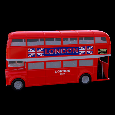 London Double Decker Bus by DoroThee237