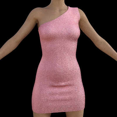 Oneshoulder Dress for G8F