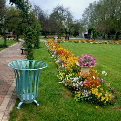 Park Trash Can by DoroThee237