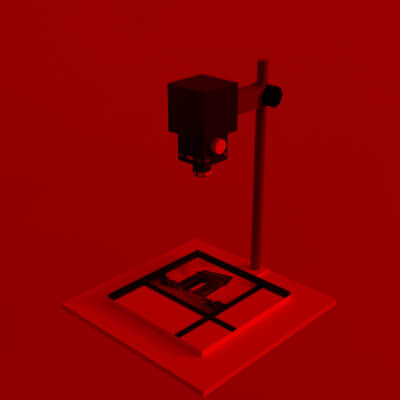 Photo Enlarger and Easel Set by DoroThee237