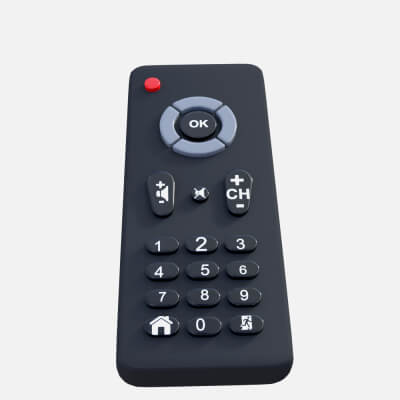 Remote for LED Television