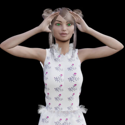 Ruffle Top for G8F