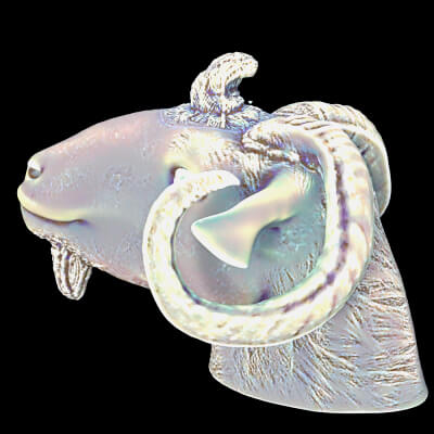 The Goat Head Candy Pot
