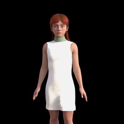 Turtleneck Dress Color Bundle for G9