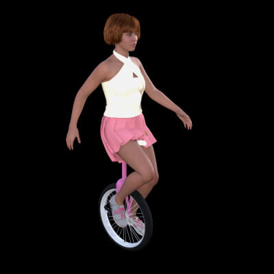 Unicycle for Genesis by DoroThee237