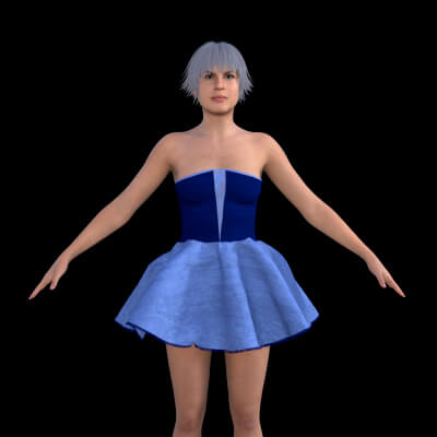 Velvet Dress Zip for G9