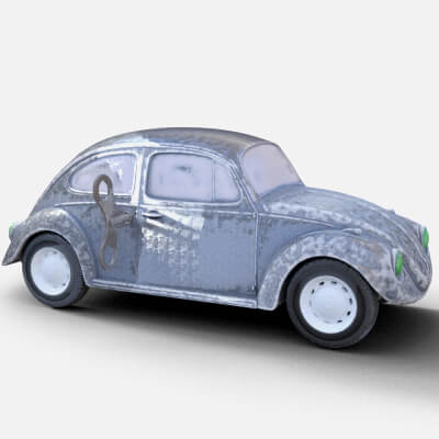 Vintage Toy Animated Car