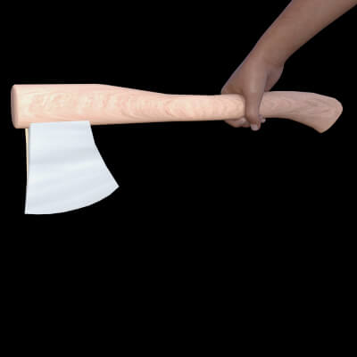 Wood Axe for Genesis