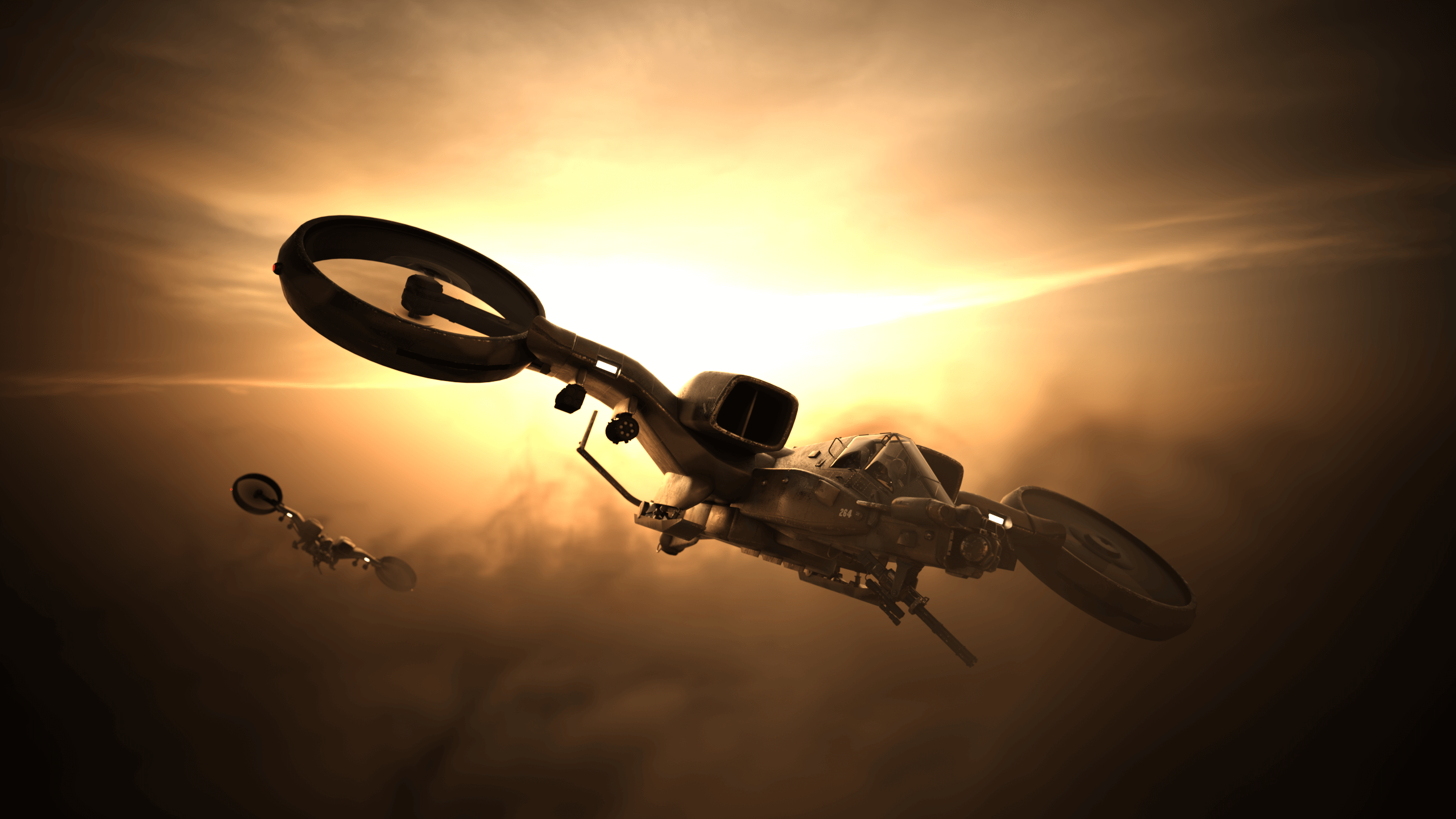 Return To Base 3D Render, Digital Art by Draconus