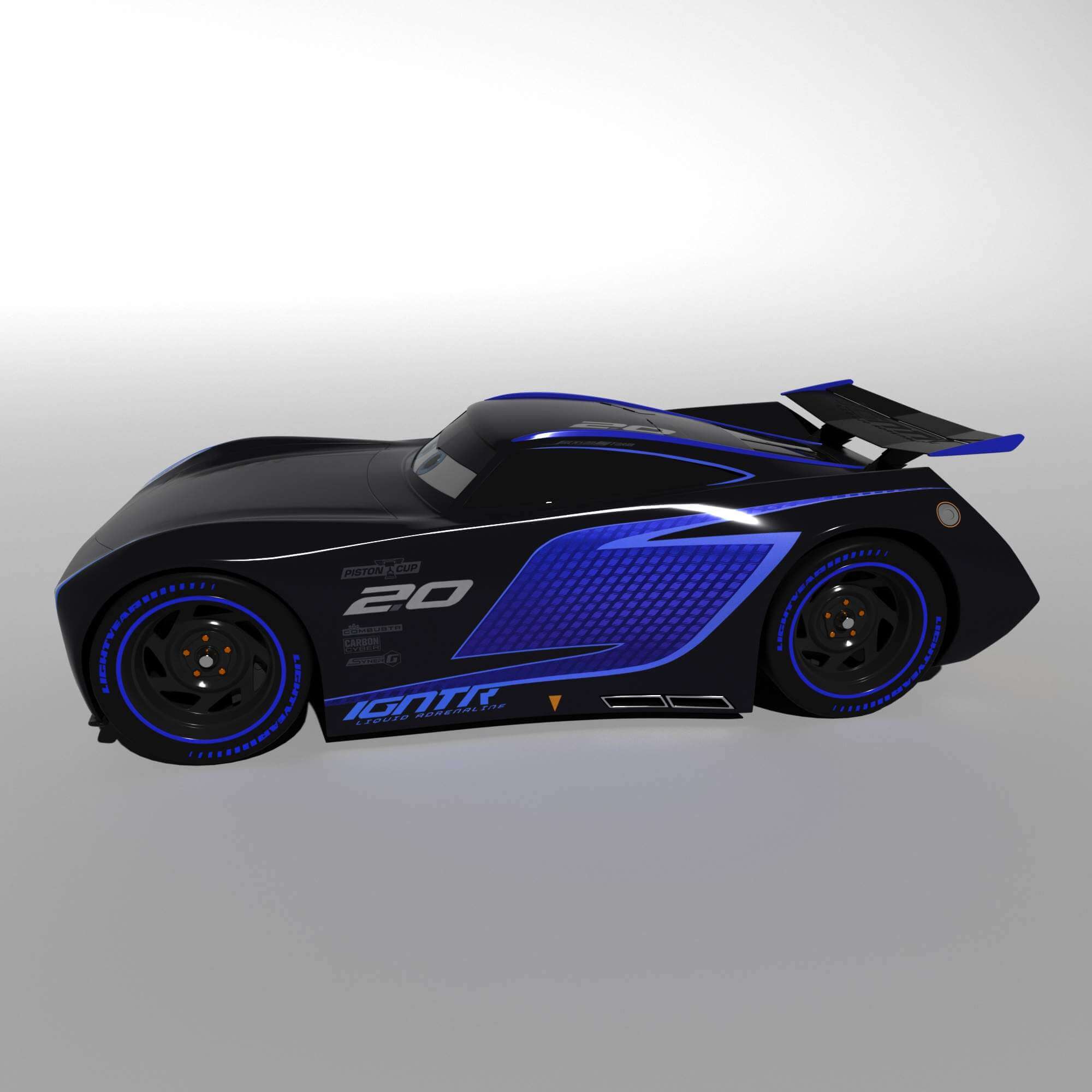 Jackson Storm 3D Model