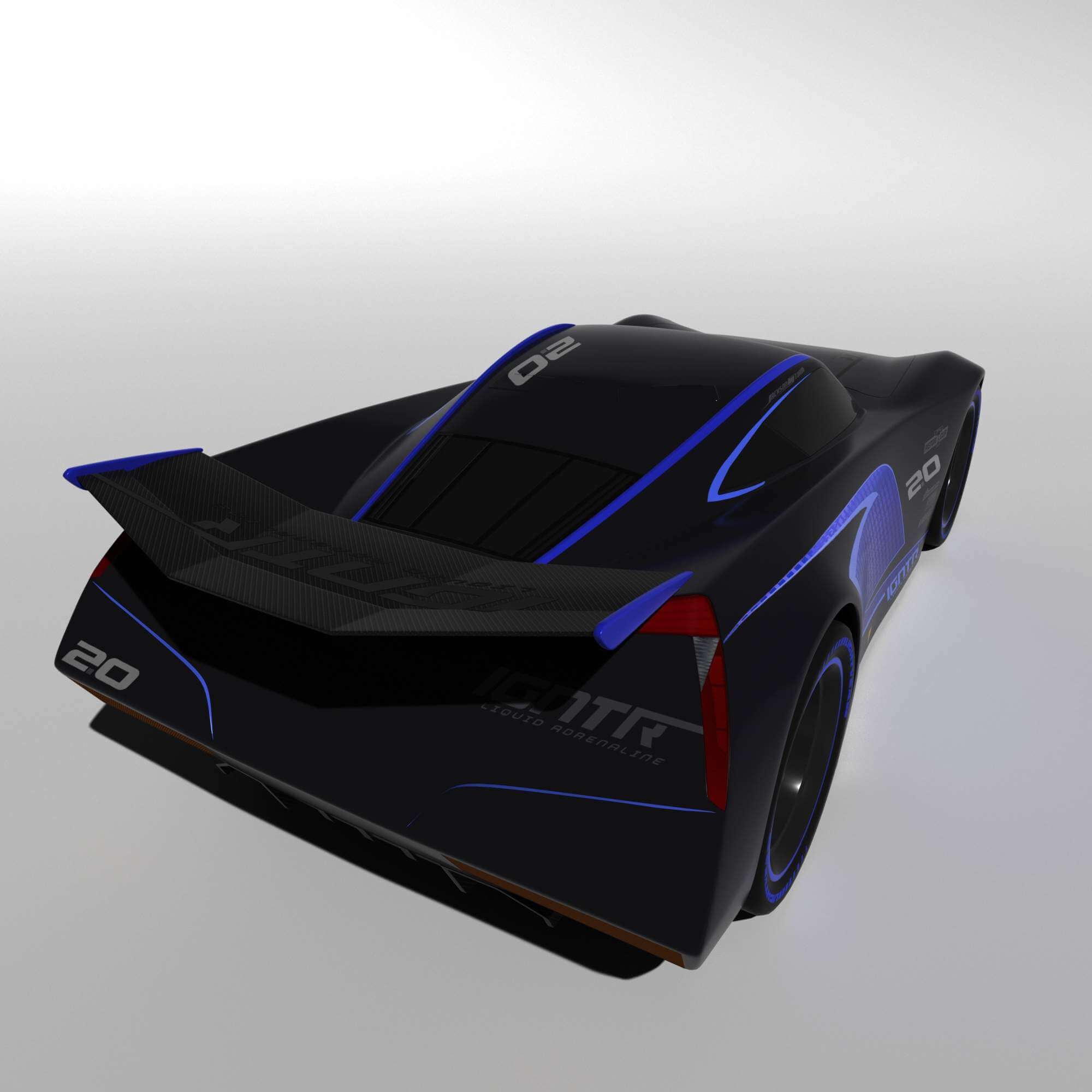 Jackson Storm 3D Model