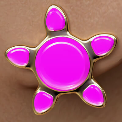 Flower Earrings for G3 and G8