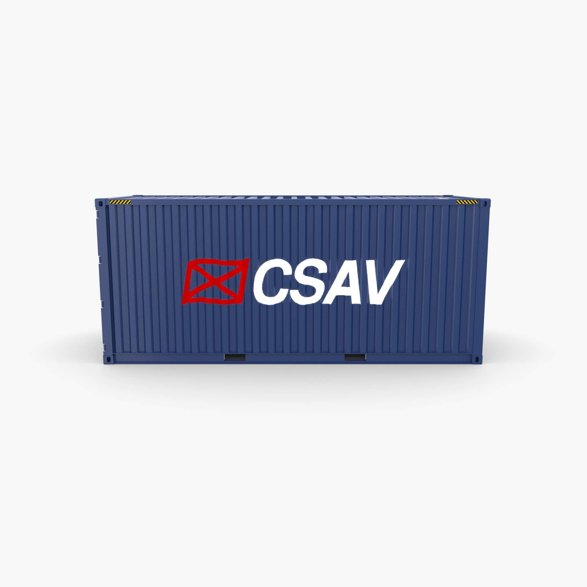 20ft Shipping Container CSAV V2 - 3D Model by dragosburian