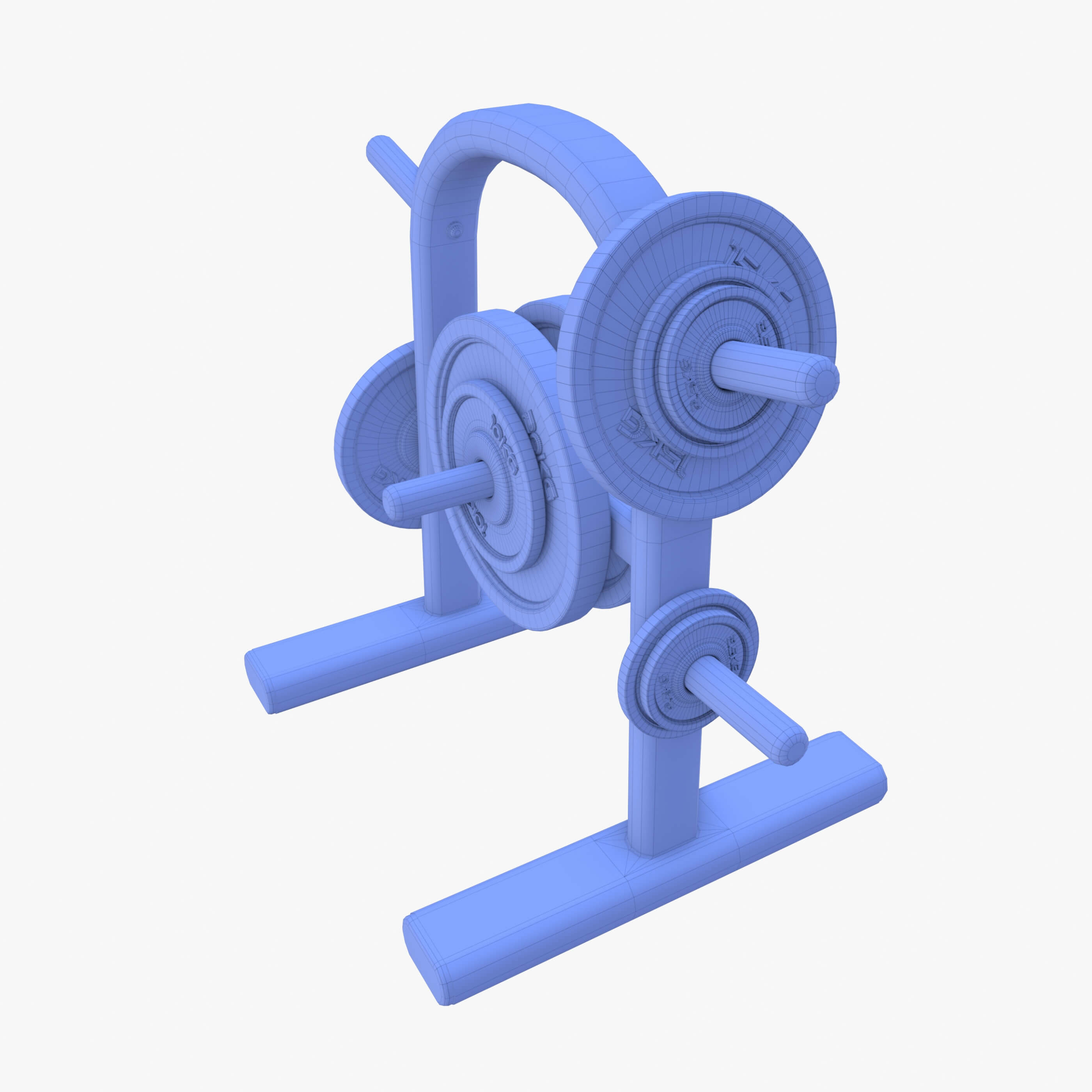 Disk Rack For Model Disk Rack V1 - 3D Model by dragosburian