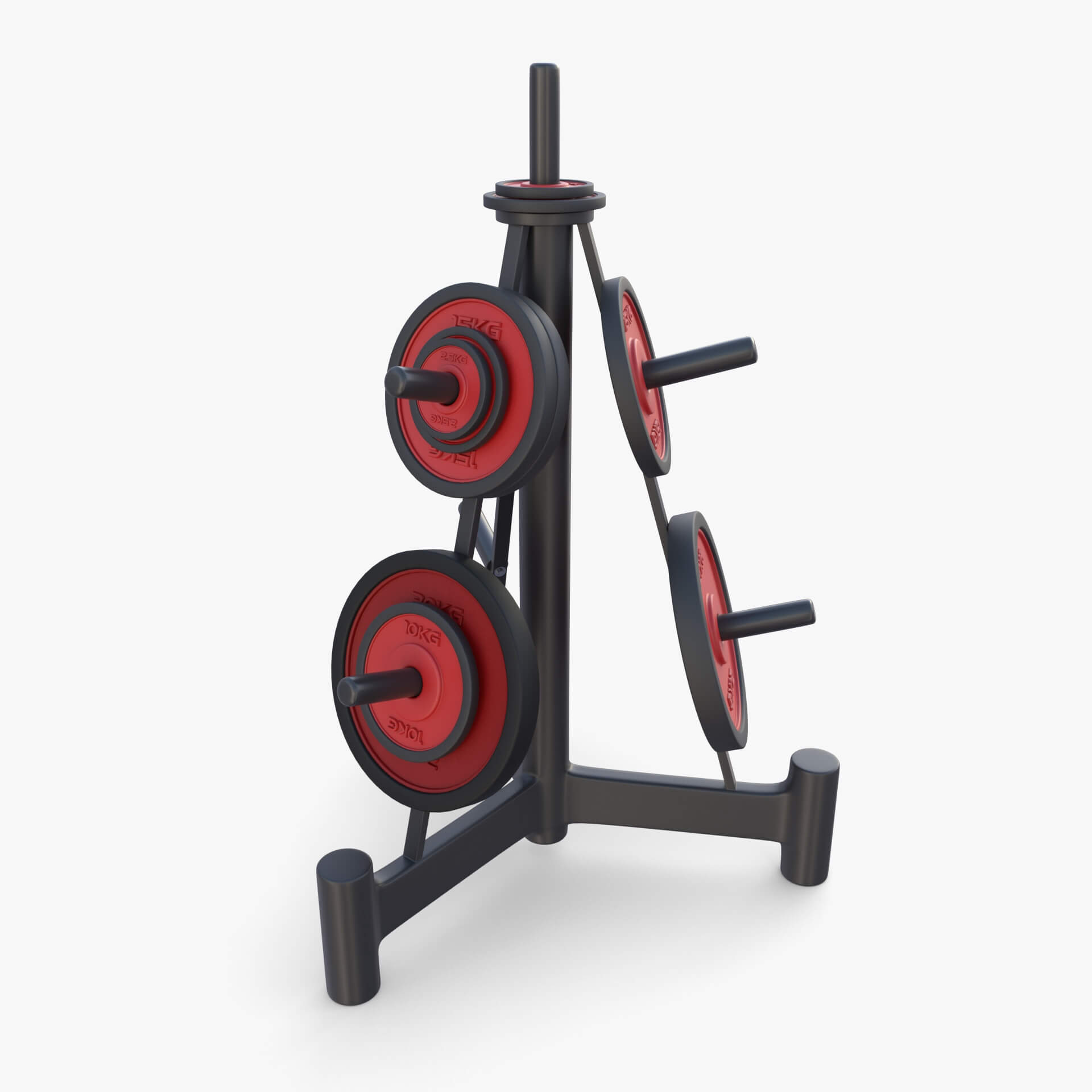 Disk Rack V2 - 3D Model by dragosburian