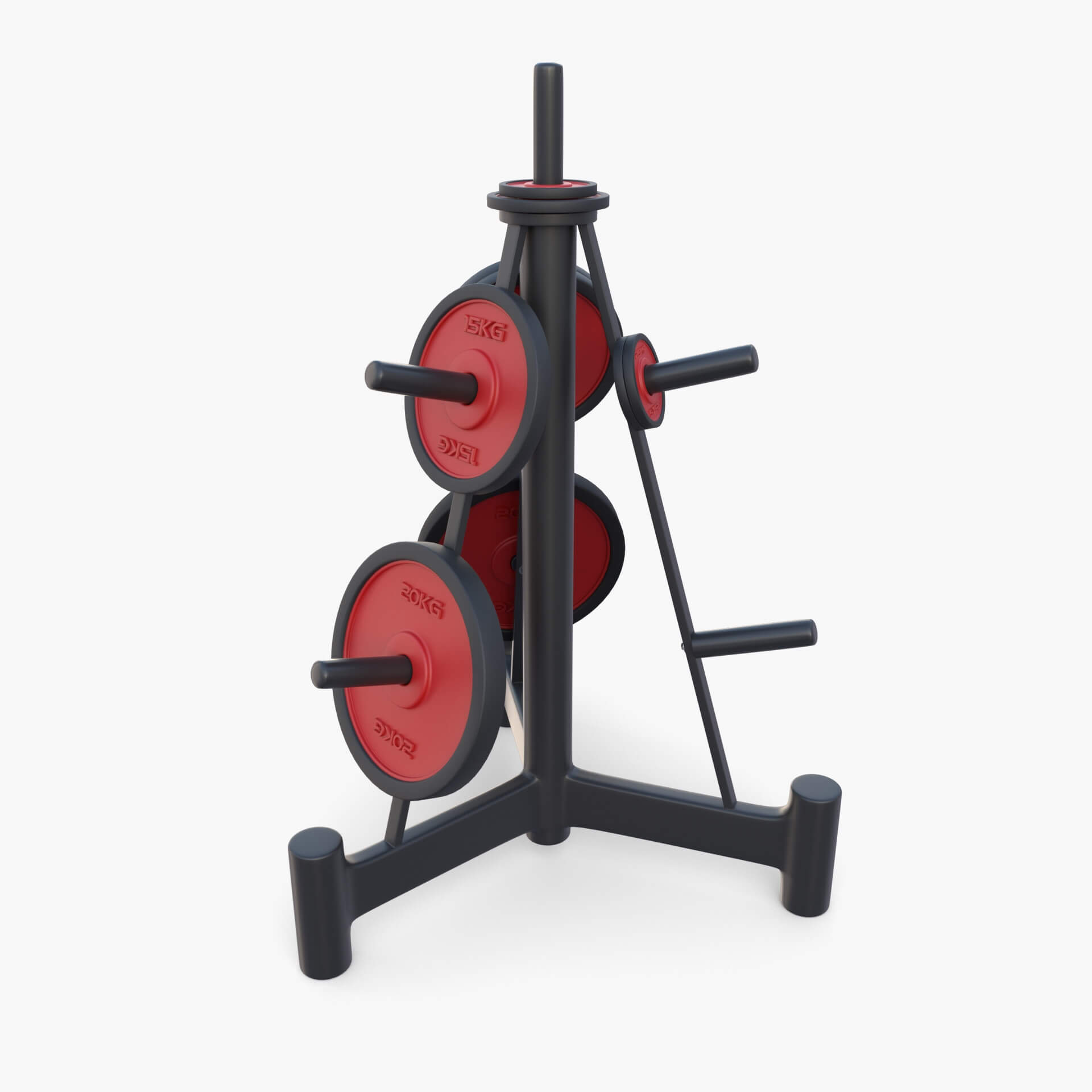 Disk Rack V2 - 3D Model by dragosburian