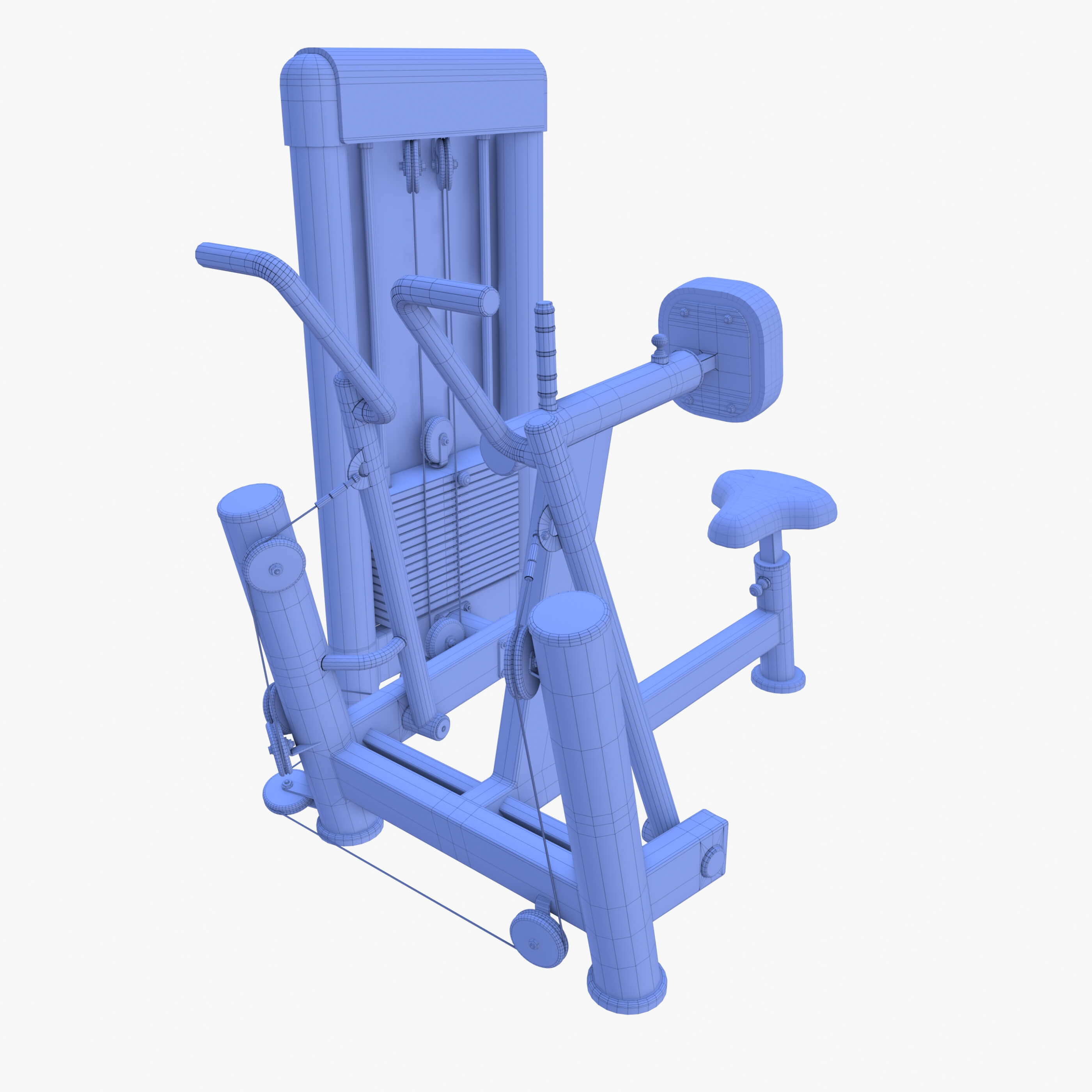 Rowing Machine - 3D Model by dragosburian