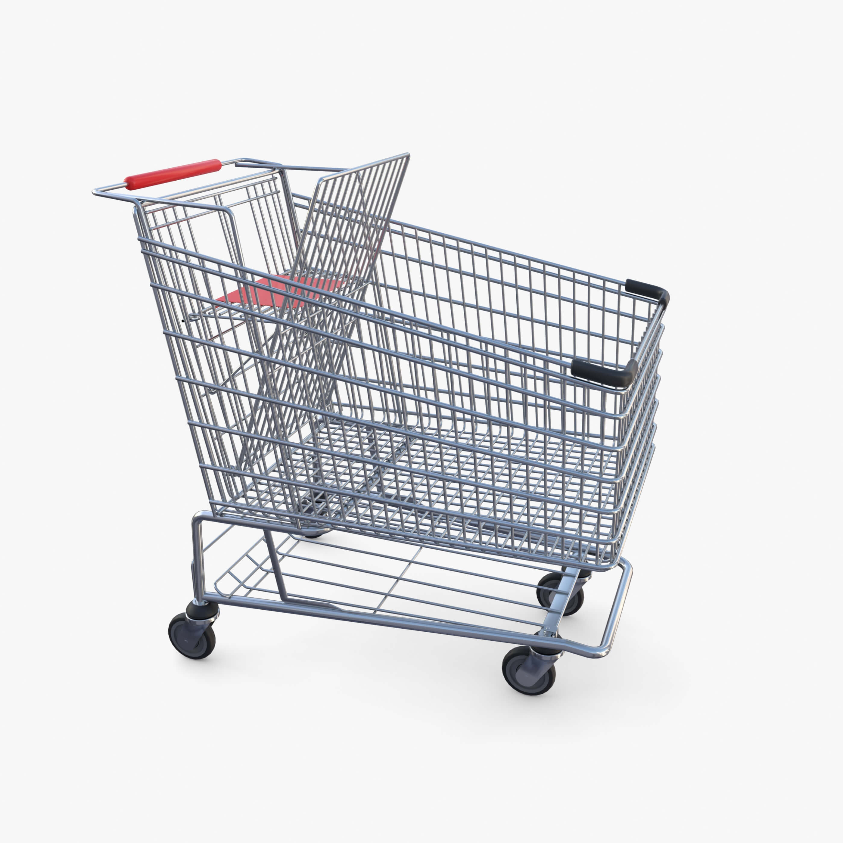 Shopping Cart V8 3D Model by dragosburian