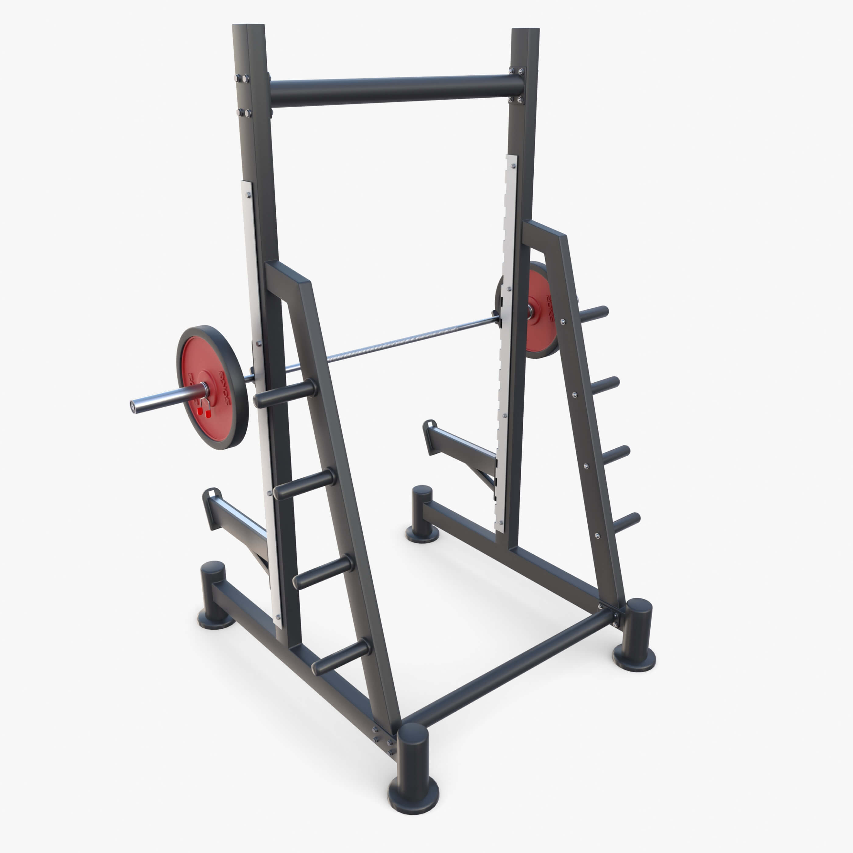 Squat Rack 3D Model by dragosburian
