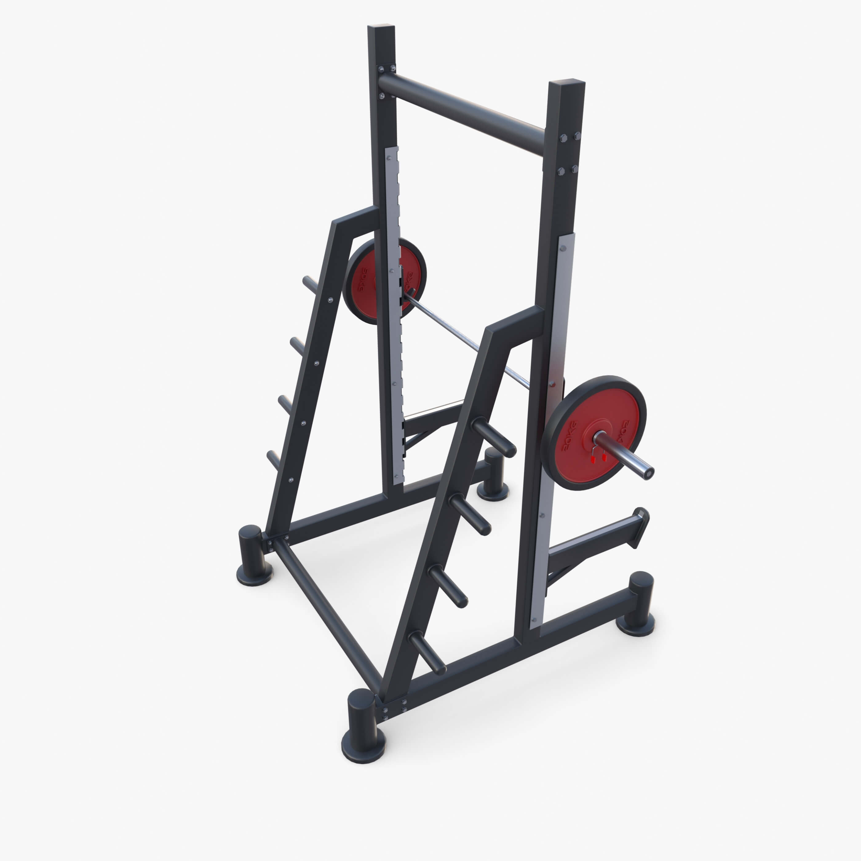 Squat Rack - 3D Model by dragosburian