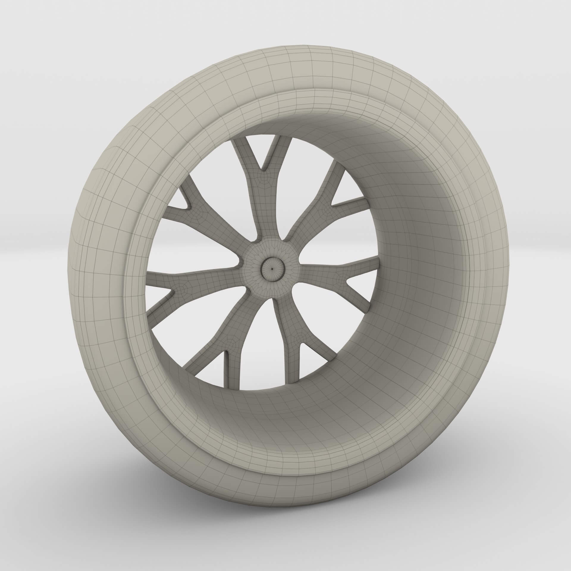 Tesla Roadster Rim - 3D Model by dragosburian