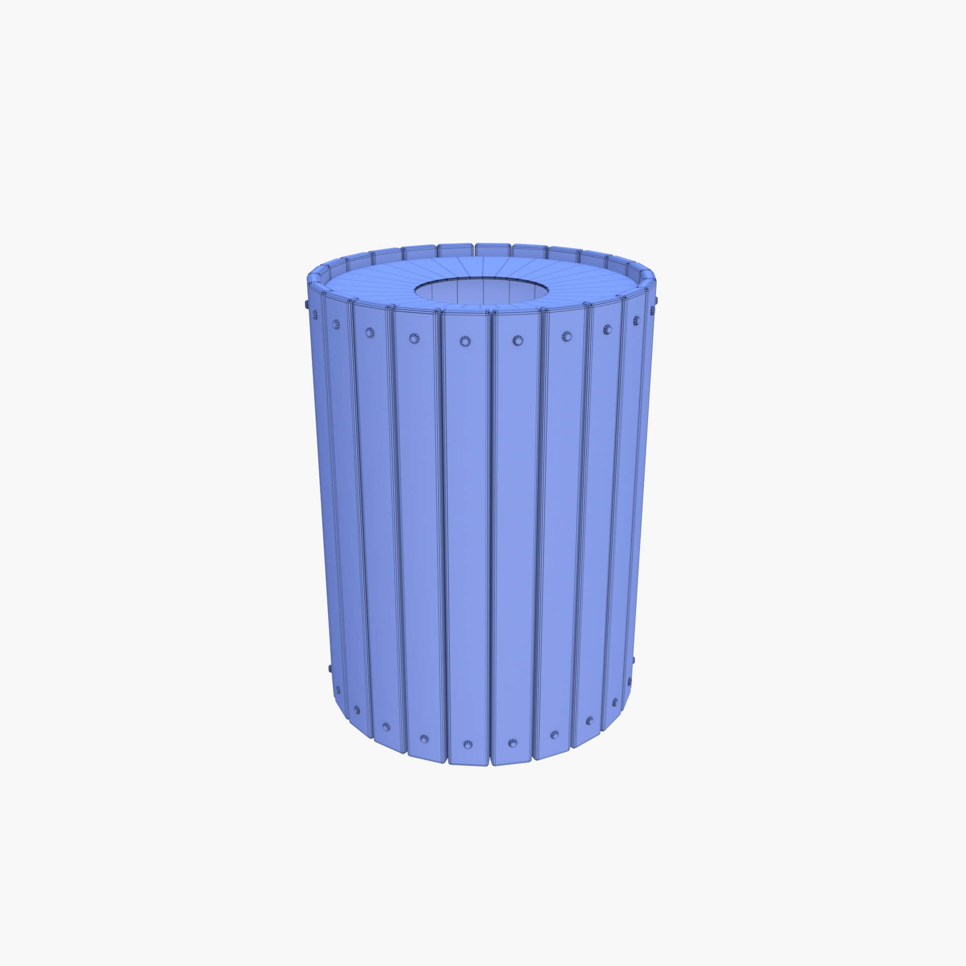 Trash Can V10 3D Model by dragosburian