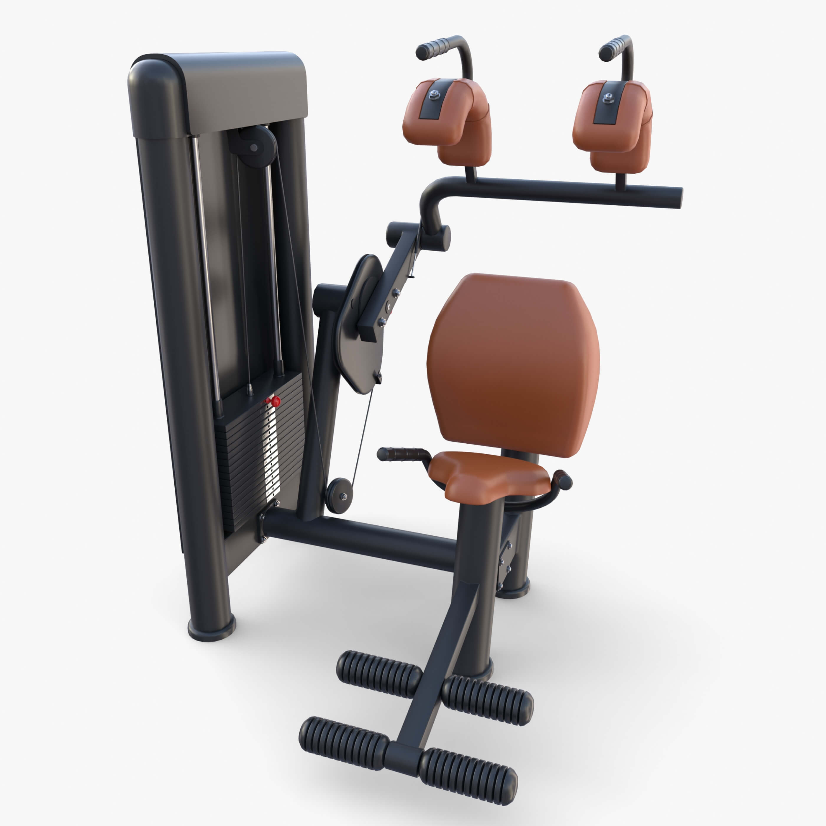 Ab Machine Abstract Upper Ab Machine - 3D Model by dragosburian