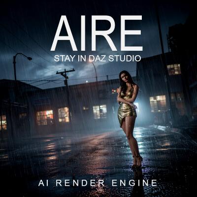 AIRE - AI Render Engine DAZ Studio by Dreamlight