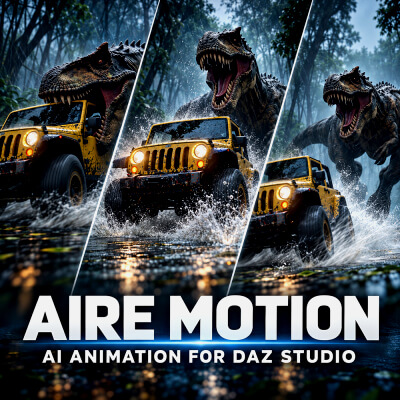 AIRE Motion - AI Animation for DAZ Studio