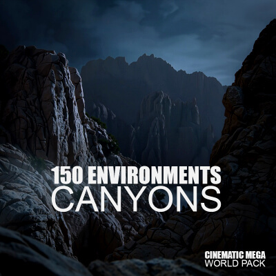 Cinematic Canyons - 150 Environments