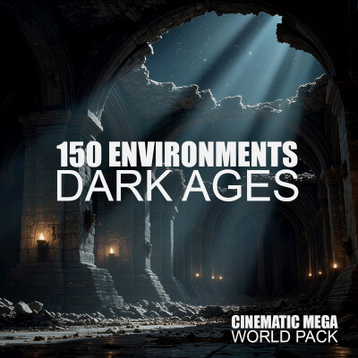 Cinematic Dark Ages World Pack - 150 Images