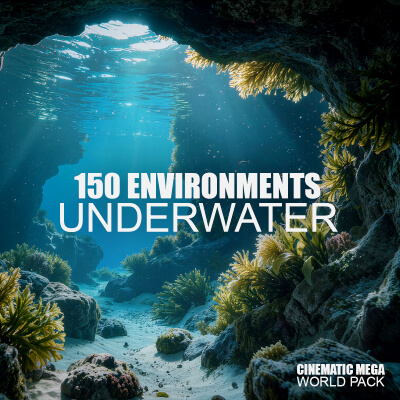 Cinematic Underwater - 150 Environments