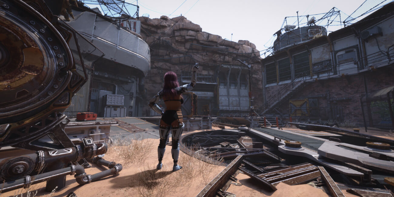 Sci-Fi Station - HDRI Set For DAZ Studio - Render 1 3D Render
