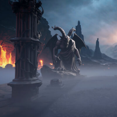 Gates Of Hell - DAZ Studio