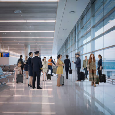 Instant Extras Crowd Fillers - Airport Terminal Crowd Vol 1 by Dreamlight