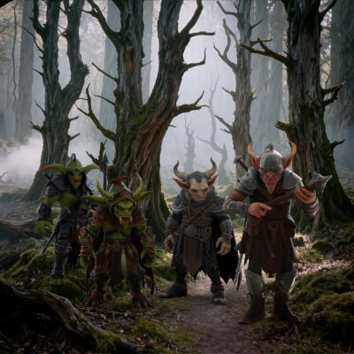 Instant Extras - Fantasy - Goblins Vol 1 - DAZ Studio