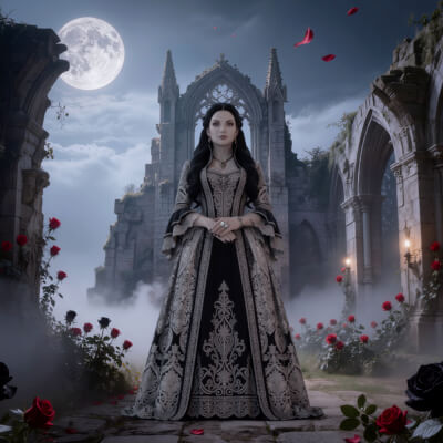 Instant Extras High Rez - Gothic - Vampire Woman by Dreamlight