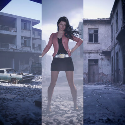 Lost Places - 3-in-1 Bundle - DAZ Studio