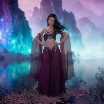 Magical Backgrounds 1 Caverns - DAZ Studio