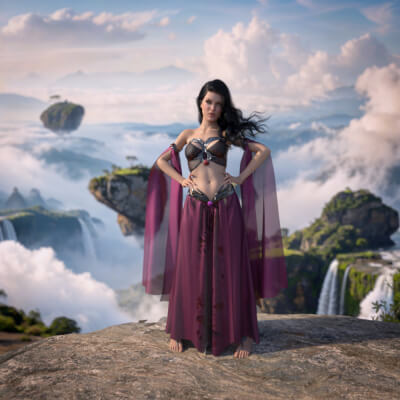 Magical Backgrounds 2 Floating Islands - DAZ Studio