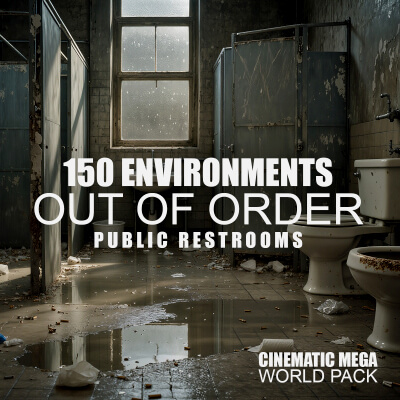 Out Of Order - Public Restrooms - 150 Environments
