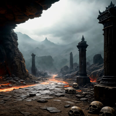 Photo Backgrounds - Demonic Realms - 40 Images