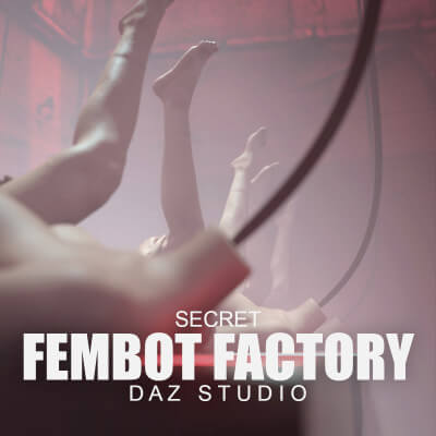 Secret Fembot Factory - DAZ Studio by Dreamlight