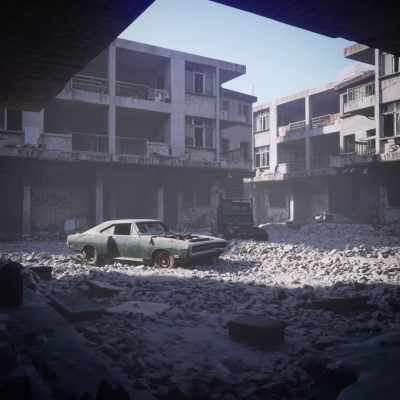 The Last Block - DAZ Studio