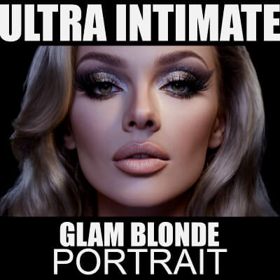 Ultra Intimate - Glam Blonde Portrait - DAZ Studio  OBJ